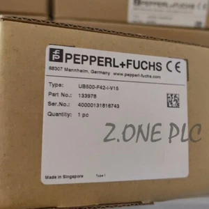 1 Stück Neu Pepperl+Fuchs UB500-F42-I-V15 Ultraschallsensor - Bild 1 von 4