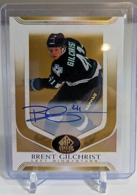 Brent Gilchrist 2020-21 SP Signature Edition Legends Auto #130 - Image 1 of 2