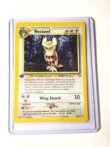 NOCTOWL - 1a Edición Neo Genesis Set - 42/111 - Poco Común - Tarjeta de Pokémon - Casi Nuevo - Imagen 1 de 1