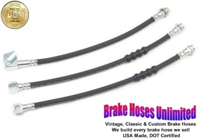 JUEGO MANGUERA FRENO PLYMOUTH GRAN FURY 1980 1981 Foto 1 de 2