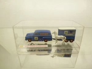 BROOKLIN MODELS BRK42+62 FORD F1 VAN+HORSE TRAILER RCMP -1:43- GOOD IN SHOWCASE - Imagen 1 de 10
