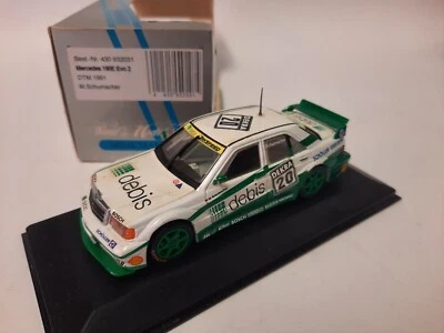 Minichamps Mercedes 190E Evo 2 #20 Michael Schumacher 1991 1/43 430932031 - Immagine 1 di 4