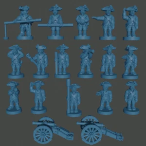 15mm/1:100th SYW Prussian Artillery (Turner Miniatures) - Picture 1 of 2