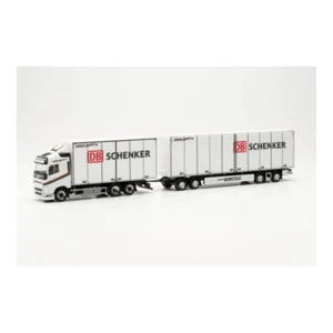Volvo FH GL 2020 Semirimorchio Combi "Schenker - Lindas Akeri Ab" 1:87 - Bild 1 von 1