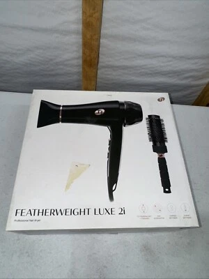 Secador de pelo profesional T3 Featherweight Luxe 2i negro con oro rosa *LEER* Foto 1 de 4