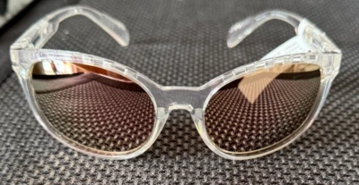 ☘☘�� Gafas de sol Adidas marco deportivo transparente lentes marrones SP0011 NUEVAS $99 envío rápido ☘☘�� Foto 1 de 4