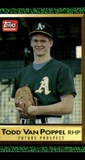 1991 Topps Magazine Todd Van Poppel   #TM38