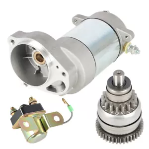 Starter & Drive & Relay Solenoid For Polaris Trail Blazer 250 1990-2003 #3084403 - Foto 1 di 8