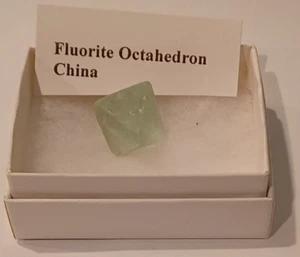 Fluorite Octahedron Crystal from China - Picture 1 of 7