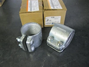 Lot of 2 EGS Appleton SCC-250, 2-1/2-INCH BOLT-ON SPLIT COUPLINGS, Rigid, IMC - Picture 1 of 3