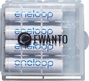 Panasonic 4x R03 BATTERIA ENELOOP BULK AAA + EWANTO Batteria Box - Foto 1 di 2
