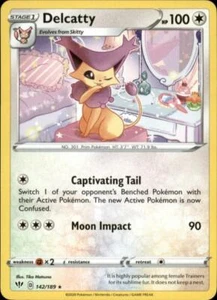2x (SWSH03-142) Delcatty Rare Pokemon Darkness Ablaze Card # 142 - Picture 1 of 1