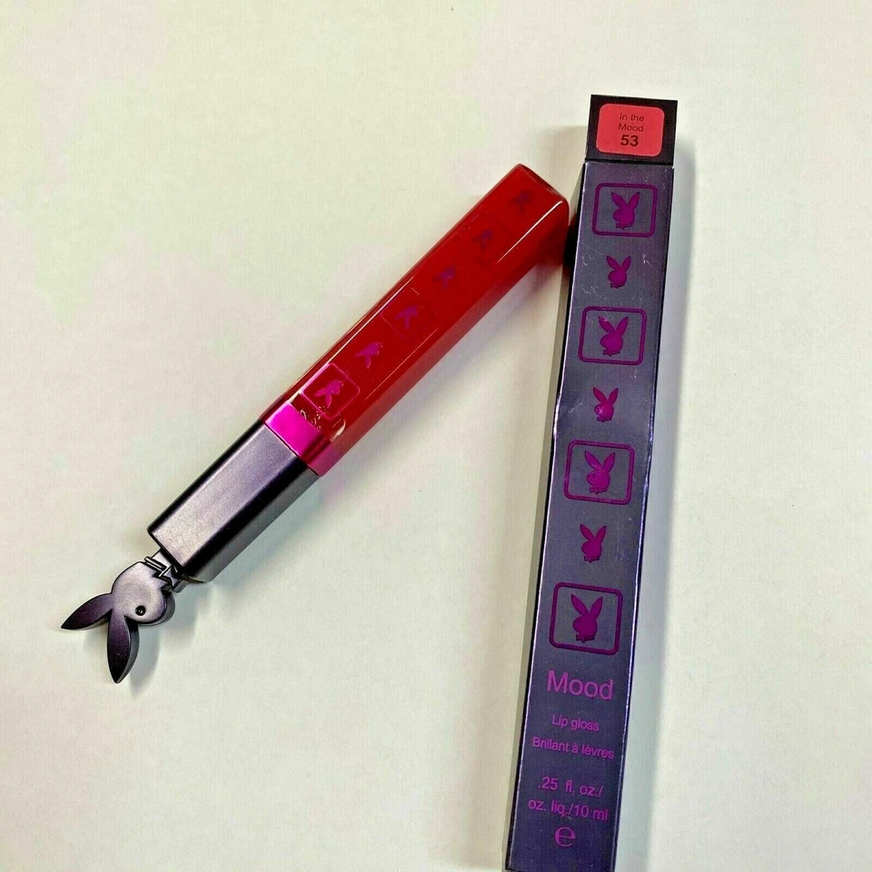 Playboy Mood Lip gloss - 0.25oz/10ml  #in the mood 53 -NIB~RARE !!! - Image 1 of 4
