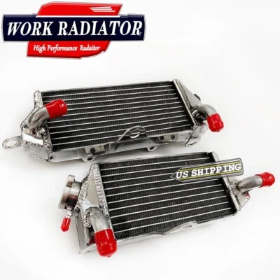 Radiador de aluminio apto para Kawasaki 1988-1989 KX250/88-04 KX500 KX 500 1990 1991 1992 Foto 1 de 4