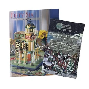 The Greenbook Guide to Department 56 Villages Fifty-Six Quarterly Newsletter VTG - Picture 1 of 11