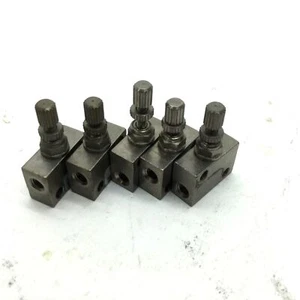 Lot of 5 SMC AS1000 In-Line Flow Control Valve, Ports: M5x0.8, Pressure: 1MPa - Picture 1 of 4