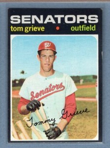 1971 Topps #167 Tom Grieve  (b) EX-MT  GO340