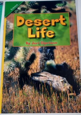 desert life by jeri cipriano scott foresman 3.3.5 Paperback (78-36) - Image 1 of 2