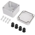 Waterproof Junction Box Universal Ip67 Project Box With Clear Grey Cover Wate...