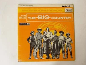 Jerome Moross: The Big Country 1964 Original Soundtrack LP Orange sleeve - Picture 1 of 5
