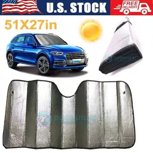 Foldable Auto Car Front Window Windshield Sun Shade Shield Cover Visor UV Block - Bild 1 von 13