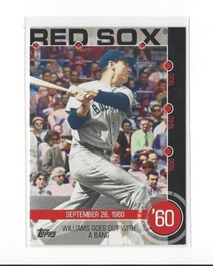 2015 Topps Baseball History #4B Ted Williams Red Sox