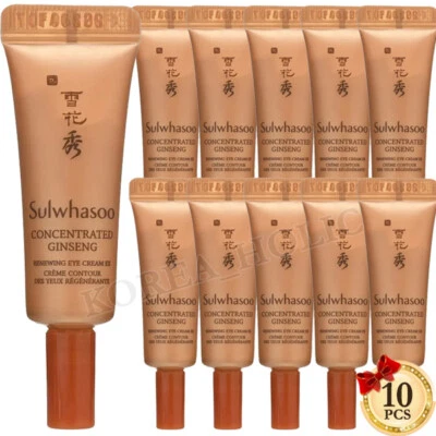 AMORE PACIFIC SULWHASOO SULWHASOO Konzentrierte Ginseng Erneuernde Augencreme 3ml x 10 Stück Augenbeh...