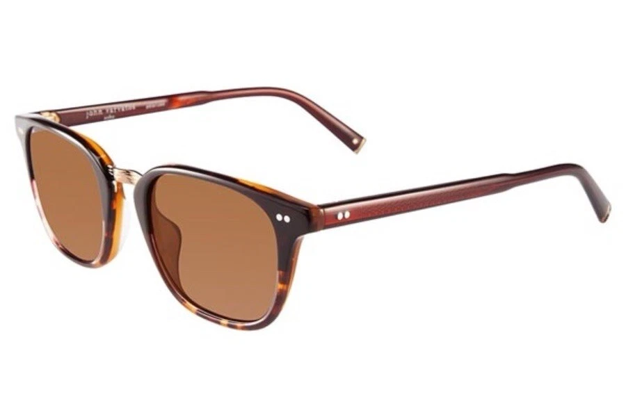 John Varvatos V604 UF Polarized Sunglasses Tortoisegradient 52mm
