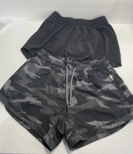 Lot of 2 Athleta Girls Athletic Sport Yoga Shorts sz M(8-10)Great Condition - Picture 1 of 10