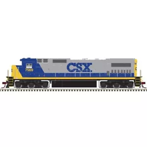 Atlas 10004181 HO GE ARMATURENBRETT 8-40C mit vorderen Grabenleuchten - Standard DC CSX #7569 - Bild 1 von 1