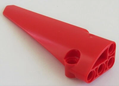 LEGO Technic - Paneel / Verkleidung # 5, Seite A, lang, rot # 64681 - Bild 1 von 2