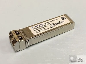LOTE DE 4 FTLX8571D3BCL-EM FINISAR EMULEX 10GE 850NM MMF SR OPT SFP+ TRANSCEPTOR - Imagen 1 de 3