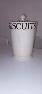 Emma Bridgewater Biscuit Jar Canister Black Toast - Picture 1 of 10