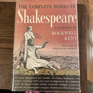 THE COMPLETE WORKS OF WILLIAM SHAKESPEARE Illustrated by ROCKWELL KENT Doubleday - Picture 1 of 12