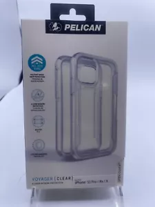 Pelican Voyager Series Case w/ Holster Clip - iPhone 11 Pro / Xs / X 5.8" Clear - Picture 1 of 2