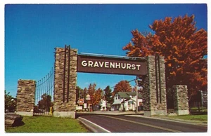 Gravenhurst Ontario Gateway To Muskoka Lakes Stone Arch Entrance Welcome Sign - Bild 1 von 2