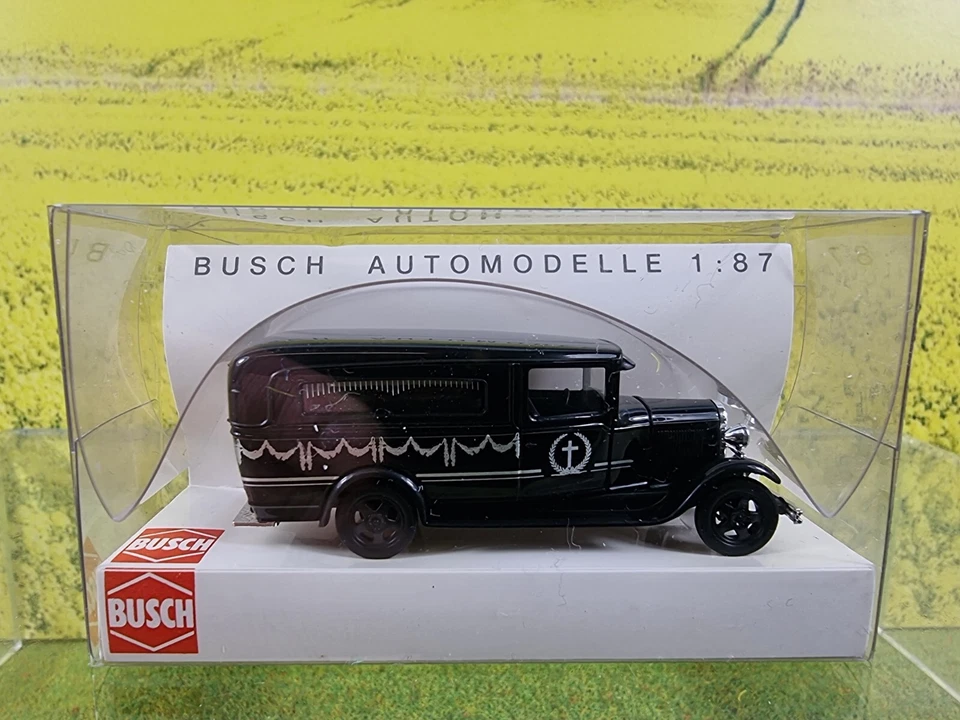 1:87 Busch 47701 Ford AA Bestattungswagen OVP / T01 - Bild 1 von 1