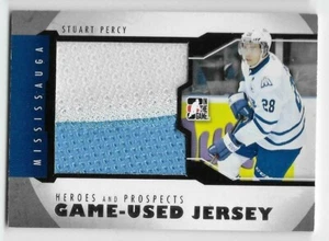 12/13 ITG HEROES & PROSPECTS SILVER GAME JERSEY Stuart Percy #M32 /120 2CLR - Picture 1 of 1