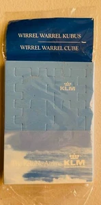 KLM Airlines Werbe Spielzeug - Schaumstoff Würfel Puzzle - Bild 1 von 2