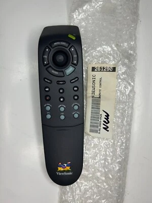 Viewsonic PJL802 ViewBook Projector Remote Control, OEM NOS - RF-100 / 4012 - Image 1 of 4