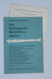 Noten. Rubardt.   Das Rüstzeug des Blockflötenspielers.  Heft 4.  Mit Stimme. - Bild 1 von 1