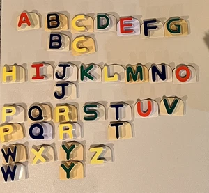 LeapFrog Fridge Phonics Complete Alphabet 26 +9 Replacement Uppercase Letters - Picture 1 of 2