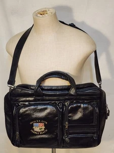 Vintage PGA Pebble Beach US Open Leather Briefcase - Picture 1 of 7