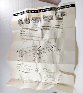 OS Minitron Escapement Instructions - Picture 1 of 2