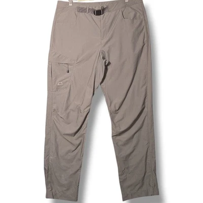 Calças masculinas Mountain Equipment Inception tamanho W 36" cinza para caminhada  - Imagem 1 de 4