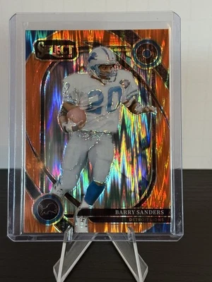 2024 Panini Select - Club Level Barry Sanders #208 Orange Shock Prizm/399 Foto 1 de 2