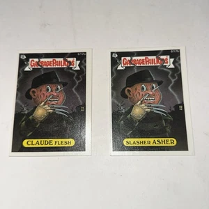 Claude Flesh And Slasher Asher Mülleimer Kinderkarte 1988 Lot 2 LP - Bild 1 von 9