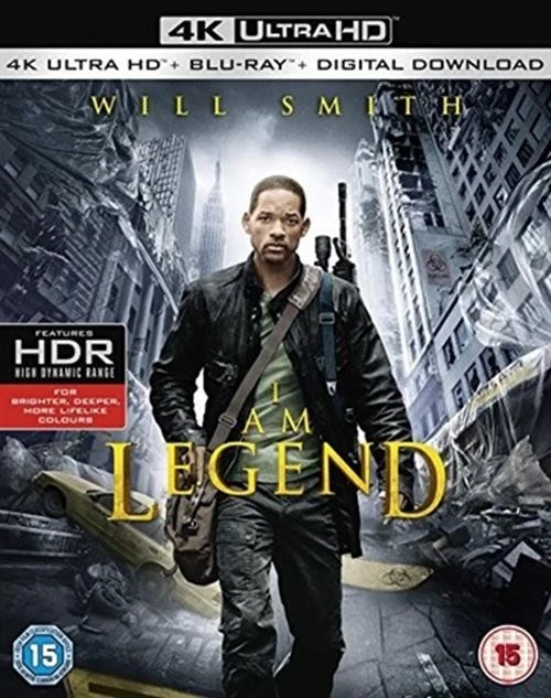 I Am Legend 2007 4K UHD BR Blu-ray Bluray - Image 1 of 1