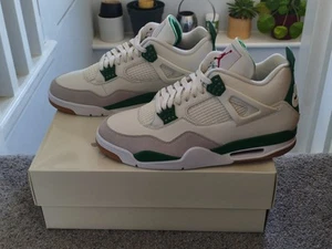 Nike Air Jordan 4 SB Pine Green Trainers - Size UK10 - US 11 (BRAND NEW) ✅📦 - Picture 1 of 5