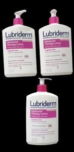 Lubriderm Advanced Therapy Lozione Idratante Mani e Corpo Senza Profumo Confezione da 3 - Foto 1 di 3